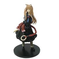 Aixlan Spice and Wolf Model Holo Wink Wolf Tail Girl PVC Action Figure Amine Birthday Gift Collectible Figurine