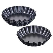 Metalinės tartaletės 9 cm 6 vnt. Orion