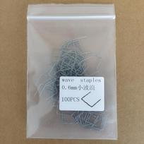 100Pcs Plastic Welder Hot Stapler Standard Pre-cut Corrugated Staples Bumper Body Repair 0.8/0.6mm Stainless Steel Welding Tools