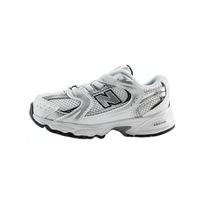 New Balance NB 530 Atsparūs trinčiai Žemi Bėgimo Bateliai Sidabriniai Balti Kūdikiams Ir Mažiems Vaikams IZ530SB1 26