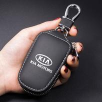 Automobilio rakto dėklas Odinis raktų pakabukas Apsauga Kia Sportage Ceed Picanto Rio ProCeed Niro 5 3 4 K7 K5 K8 K3 Ray kpaxs22 gray