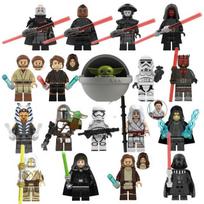 Star Wars Series 18-Pack Mandalorian Baby Yoda Heavy Weapons Stormtrooper Building Blocks Action Figure Set