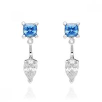 Swarovski 5665767 Mesmera Drop Earrings 5665767 gray
