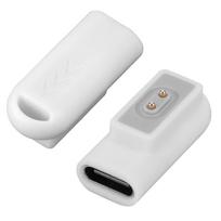 USB C 90 Degree Magnetic Charging Adapter for Xiaomi Mi Band 8 Pro Watch Charger Charging Connector for Redmi Watch 4 Charger white