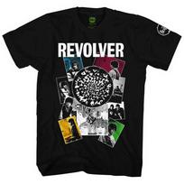 The Beatles - Revolver Montage (T-Shirt) Unisex T-Shirt XXXXL gray