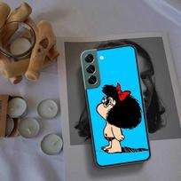 Mafalda Cartoon Phone Case For Samsung A15 A25 A35 A55 Galaxy A12 A22 A32 A52 A72 A54 A34 A24 A14 A53 A33 A23 A13 A73 A42 5G Cov Samsung A52 4G