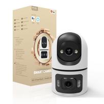 Tuya 5G WiFi Dual Lens Camera Indoor 4K 8MP Home Pet Camera Auto Tracking Baby Monitor Color Night Vision Security Surveillance 4K 8MP Camera