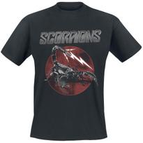 Scorpions Classic Scorpion Lightning Print Cotton TShirt Hard Rock Streetwear Unisex Crew Neck Short Sleeve Tee S gray