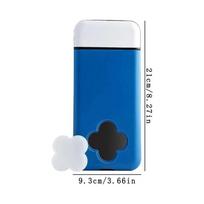 Lightweight Phone Lock Box With Timer Smartphone Locking Case Timer Bag Self-Discipline Portable Design Timed Lockbox Exam Use blue