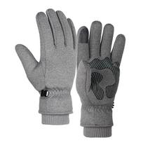 Windproof Plush Gloves Waterproof Thickened Thermal Glove Snowboard Ski Gloves  Winter Warm pilka