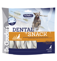 DR. CLAUDER'S Dental large breed skanėstai šunims su antiena, 500 g