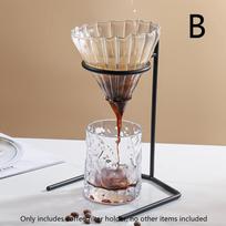 Pour Over Kavos Stovas Kavos Aparatas Lašintuvas Filtro Puodelio Laikiklis Stovas Virimo Priemonė Rankinio Lašinimo Laikiklis Pour Over Lašintuvas Aparatas Lašintuvas B white