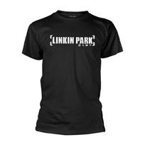 Linkin Park Bracket Logo TShirt Unisexs L black