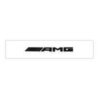 Automobilio 3D AMG lipdukas Mercedes Benz W201 W203 W204 W213 W177 W212 W205 W124 W211 CLA GT SLK GLA W176 Galinės raidės emblemos lipdukas black