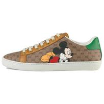 Gucci Disney x Gucci Wmns Ace 'Mickey Mouse - Ebony' Women's 604049 HZE10 8484 37 white