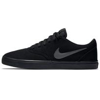 Nike Sb Check Solarsoft Canvas Triple Black 843896-002 36