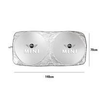 Automobilio priekinio stiklo saulės skydelis Apsauga nuo saulės skydelis, skirtas MINI Cooper JCW Countryman Clubman Cabrio Paceman Coupe Roadster Clubvan tnrjc00 white