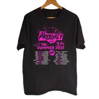 HOT! The Prodigy Live Summer 2025 Tour T-Shirt All size S-5XL HD230 S black