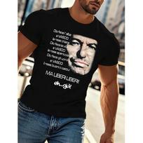 Vasco Rossi Liberi Liberi 2000 Y2K Retro Italian Rock T-Shirt - with an Iconic Logo Printed, This Casual T-Shirt Is Perfect for Concerts And Daily 5XL juoda