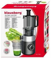 Lėtaeigė sulčiaspaudė Klausberg KB-7881, 180 W