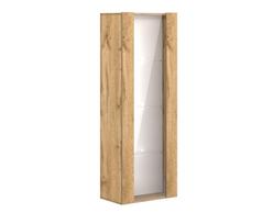 Vitrina Vivien 09, wotan ąžuolo sp., 40 cm x 30 cm x 140 cm