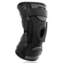 Neenca Hinged Knee Brace with Side Stabilizers Gel Pad for Knee Pain Relief Arthritis Meniscus Tear ACL PCL Support S juoda
