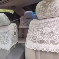 Toyota Corolla All-Season Lace Seat Cover - Breathable & Thickened brown
