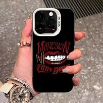 M-Maneskin D-Damiano David Band Phone Case For IPhone 17 Pro Max 16 Pro Max 15 14 13 11 12 Mini Xs X Xr 7 8 Plus Se Color Silver iPhone17 brown
