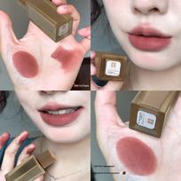 Matte Velvet Lip Glaze: Silky, Long-Lasting, Fade-Resistant, Natural Nude Finish 3g brown