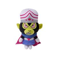 Mojo Jojo pliušinė lėlė, minkštas žaislas 25cm, Princesė Morbucks, „Galingosios mergaitės“ piktadarys, išskirtinis dizainas gray
