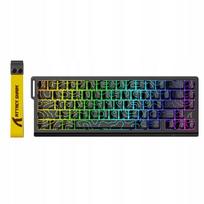 Magnetinė klaviatūra Attack Shark X68 HE RGB 70% Magnetinis jungiklis + JUOSTA
