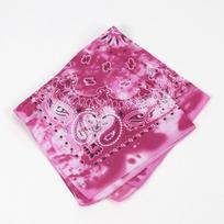 Vyrams/Moterims Skarelė Hip-Hop Paisley Bandanos Kaklo Šalikas Punk Dažytas Ryšys Sportinė Galvos Juosta Kvadratinis Galvos Apdangalas Apsiaustas Šaliko Aksesuarai 54cm-54cm pink