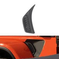 Right Fender Vent Cover for Jeep Gladiator Wrangler gray