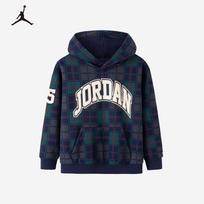 Jordan Nike AJ Kids' Hooded Pullover Sweatshirt 5 tamsiai mėlyna spalva
