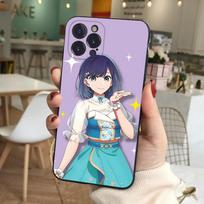 Oshi No Ko Phone Case For iPhone 15 6 7 8 Plus 11 12 13 14 Pro SE 2020 MAX Mini X XS XR Back Funda Cover iPhone 13 pro white