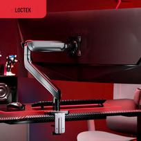 Loctek DS309 Flagship Gas Spring Single Monitor Arm black