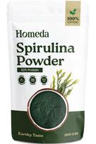 Shudh Online Spirulina Powder Organic 100 g | Certified Organic Dried Spirulina Powder for face, Protein Green Algae, Plant based Superfood for