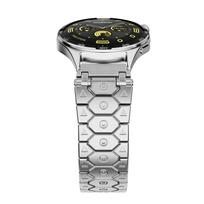 MAN Strap for Huawei GT 5 Pro 46mm Watch 4 Stainless Steel Bracelet Correa Samsung Galaxy Watch 7 6 5 Pro 4 Band 40mm 44mm 45mm for Samusng 7 40mm gray