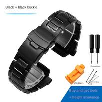 Casio G-Shock serijos laikrodžio apyrankė 5121GW-3000/3500/2000 G-1000 Nerūdijančio plieno metalinė apyrankė vyriškas Apyrankė Riešo juosta priedai 0mm juoda