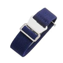60Derliaus Prancūziška Parašiuto RankinėNATO Elastingas Nailoninis Laikrodžio Dirželis Tinka Pagrindiniams Prekių ženklams18 20 22mm 18mm-Silver Buckle