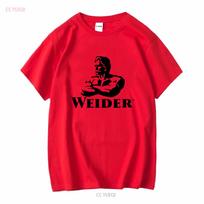 JOE WEIDER Fitness Bodybuilding Softstyle T Shirt vintage Washed Comfortable graphic Unisex designer clothes Stretched Casual S red