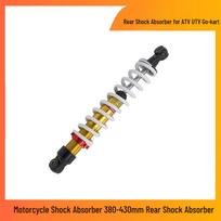 ATV/UTV/Go-Kart/Motociklo galinis amortizatorius (380-430mm) 430mm orange