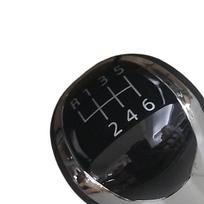 Leather + ABS R6 Shift Knob For Nissan For Qashqai For J11 2016 Until June 2017 OE 32865 4BA1A 32865 4EA0A Black China Mainland