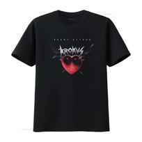 Cotton T Shirt Krokus Heart Attack Album Design Chris von Rohr Fernando Arb Rock Band Print h M black