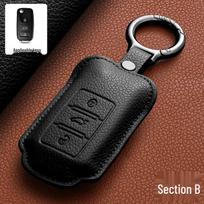 Volkswagen Key Cover: Compatible with Tayron, Passat, ID.4, Golf 8, Lamando L, Lavida, Tiguan L, Bora, Sagitar, and Magotan. brown