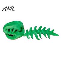 Cute Cat Outfit Dinosaur Skeleton Costume, Plush Hood Outfit, Spooky Costume Halloween Pet Apparel for Kittens Trick or Treat, Funny Photo 25cm white