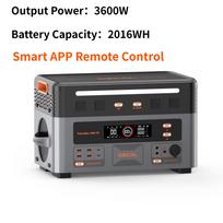OSCAL PM 3600PE Off-Grid saulės sistema MPPT nuotolinio valdymo pultas LiFePO4 baterija 2016Wh 3600w nešiojama elektrinė saulės generatorius Powermax 3600PE-tt