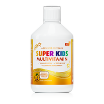 Swedish Nutra Super Kids Multivitamin Skysti multivitaminai vaikams, 500 ml. +1 vnt.