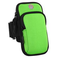 Multifunctional Carriers Bag for Running Walking Gym Phone Armband for Phone 16 15 14 S23 Phone Pouch with Earphone Hole žalia