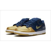 Nike SB Dunk Low QS x Supreme Metallic Gold 2019 CK3480-700 EU 42.5 auksas